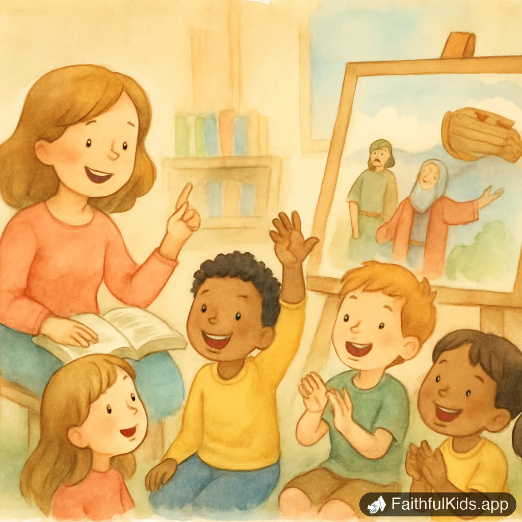 1 John Bible Trivia: 24 Questions and Answers for Kids - Key Moment Illustration