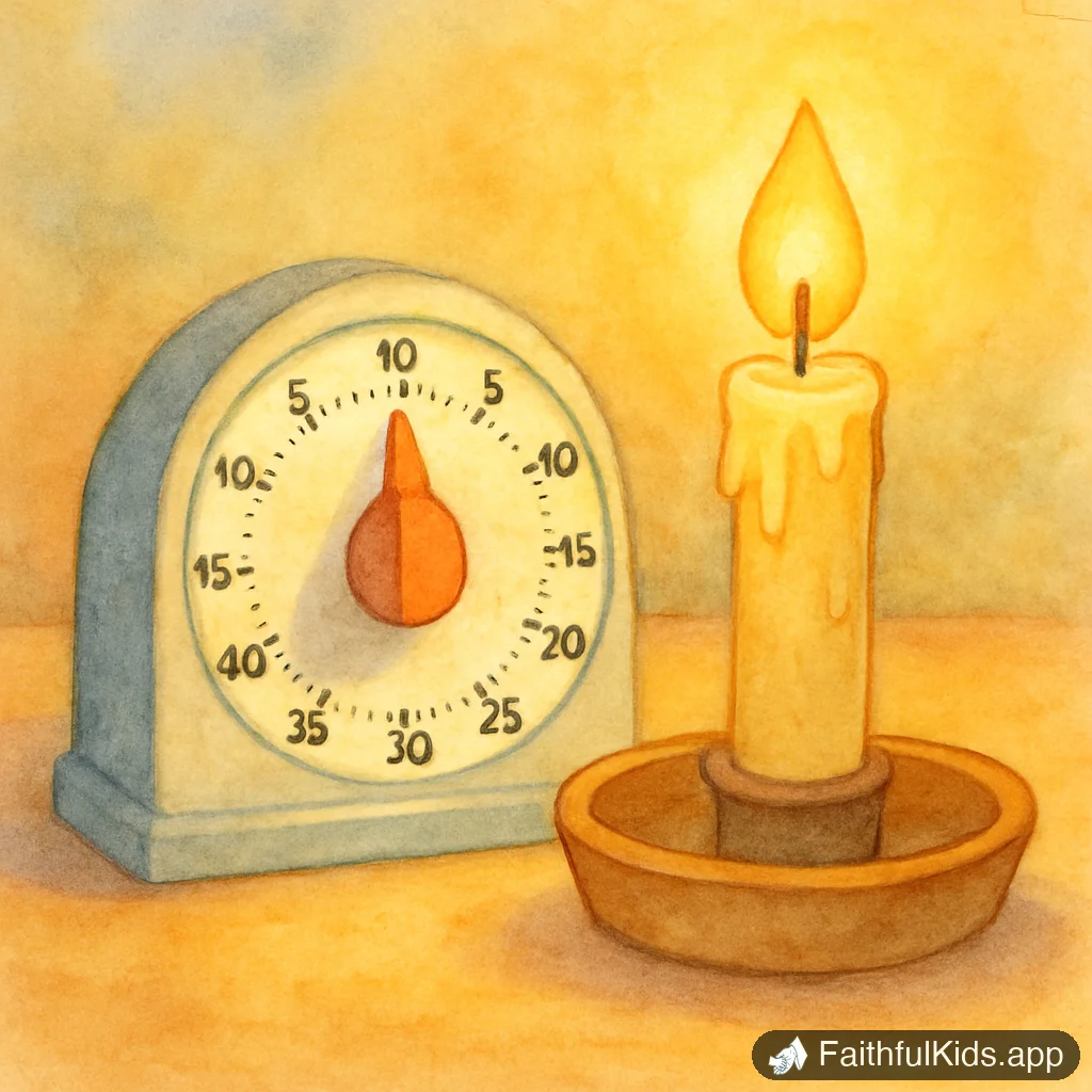 Illustration from 15-Minute Family Devotions: A Realistic Weekly Plan