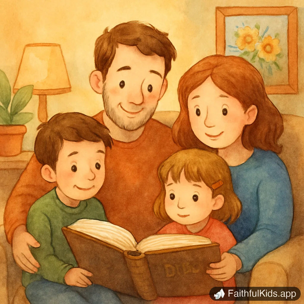 Illustration from 2 John Bible Trivia: 18 Questions and Answers for Kids