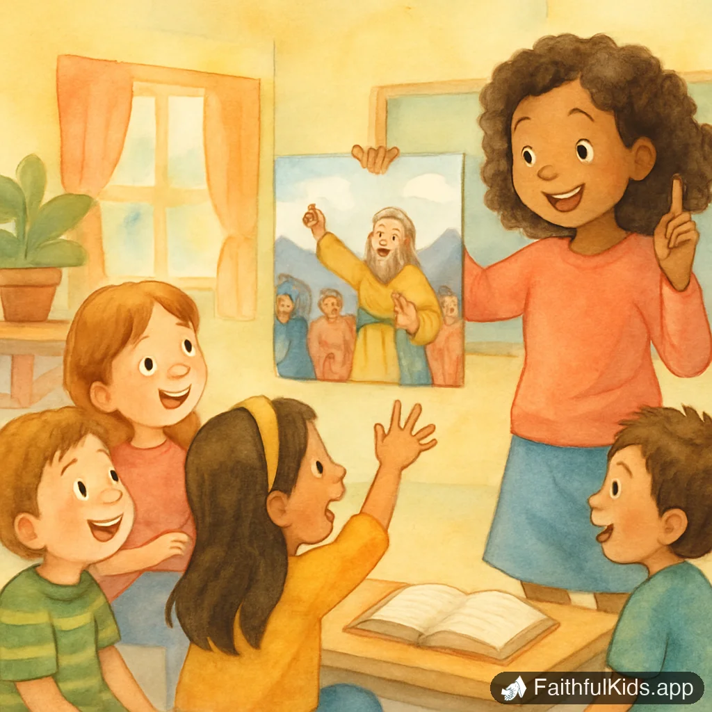 2 Peter Bible Trivia: 22 Questions and Answers for Kids - Key Moment Illustration