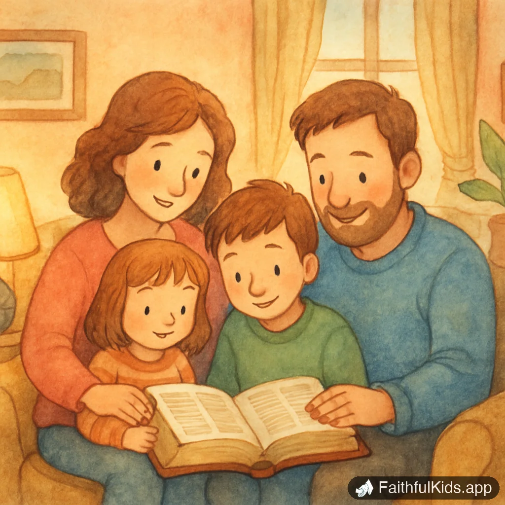 Illustration from 3 John Bible Trivia: 18 Questions and Answers for Kids
