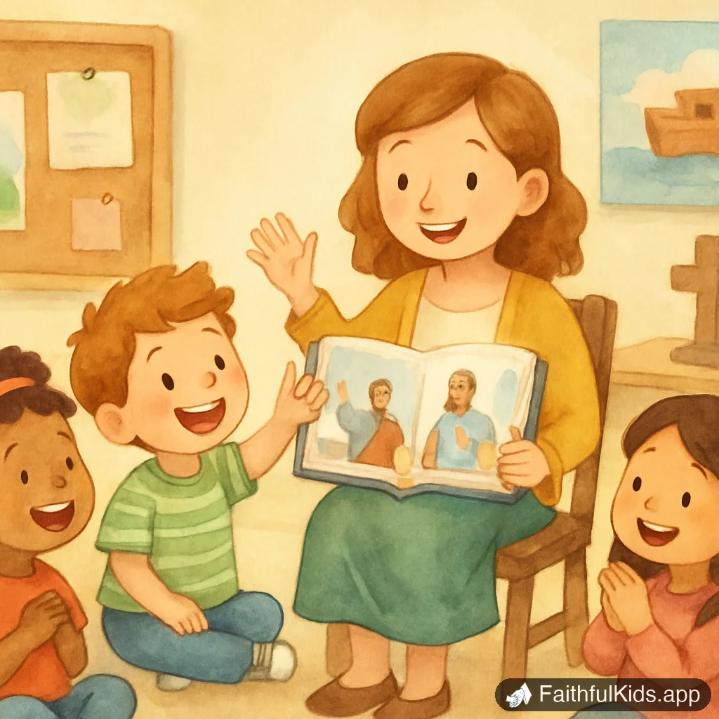 Acts Bible Trivia: 44 Questions and Answers for Kids - Key Moment Illustration
