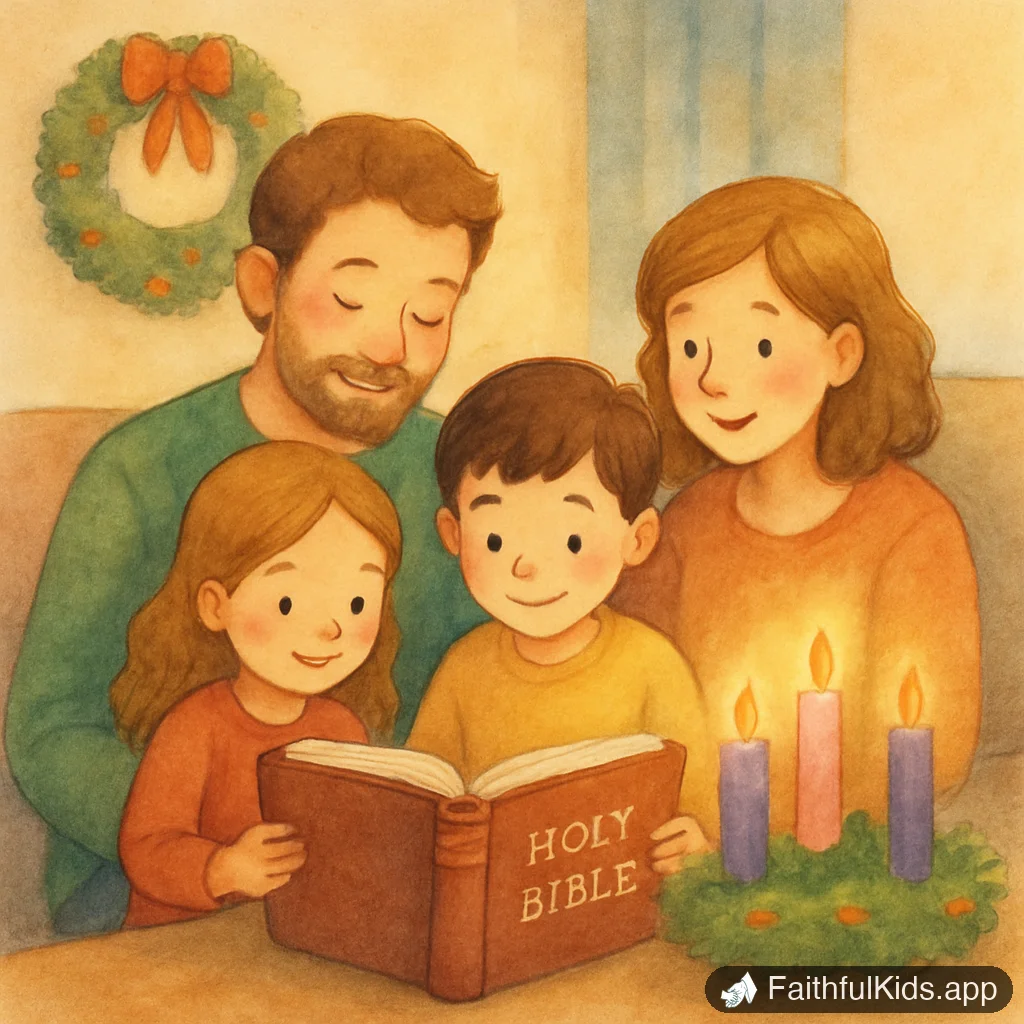 Illustration from Advent Activities for Kids: 22 Ideas for Every Week