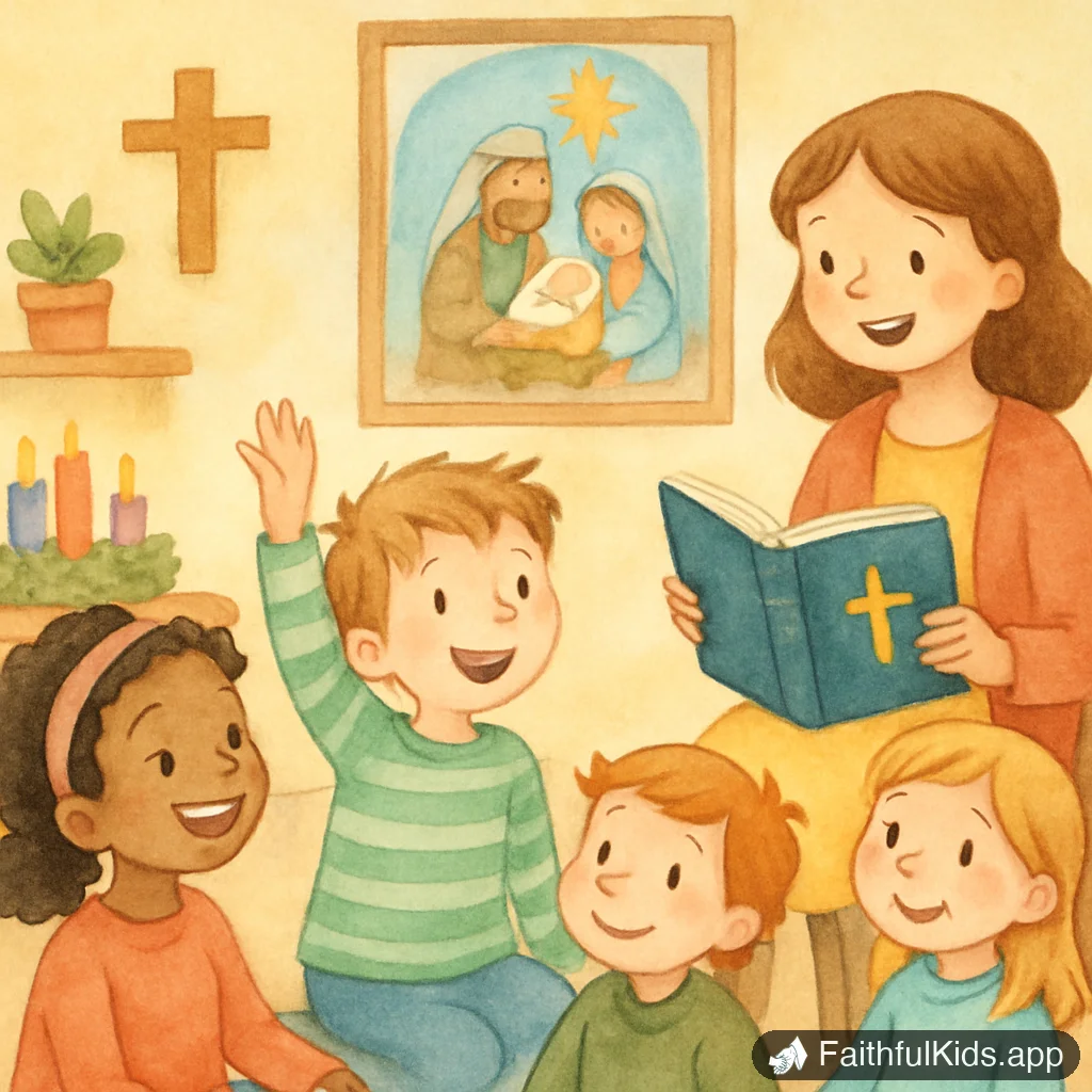 Advent Activities for Kids: 22 Ideas for Every Week - Key Moment Illustration