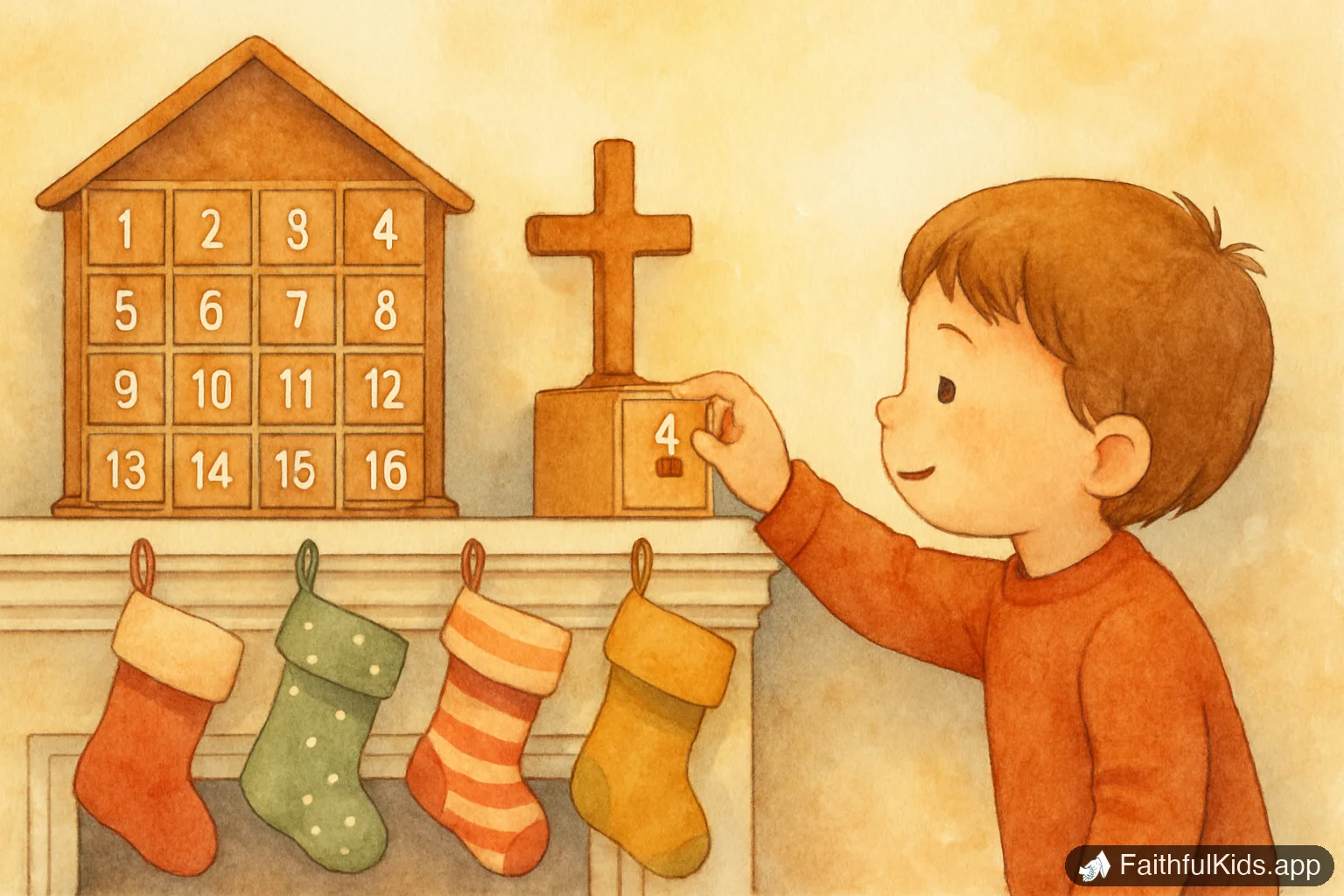 The Best Advent Calendars for Kids (Buying Guide) - Bible Story Illustration