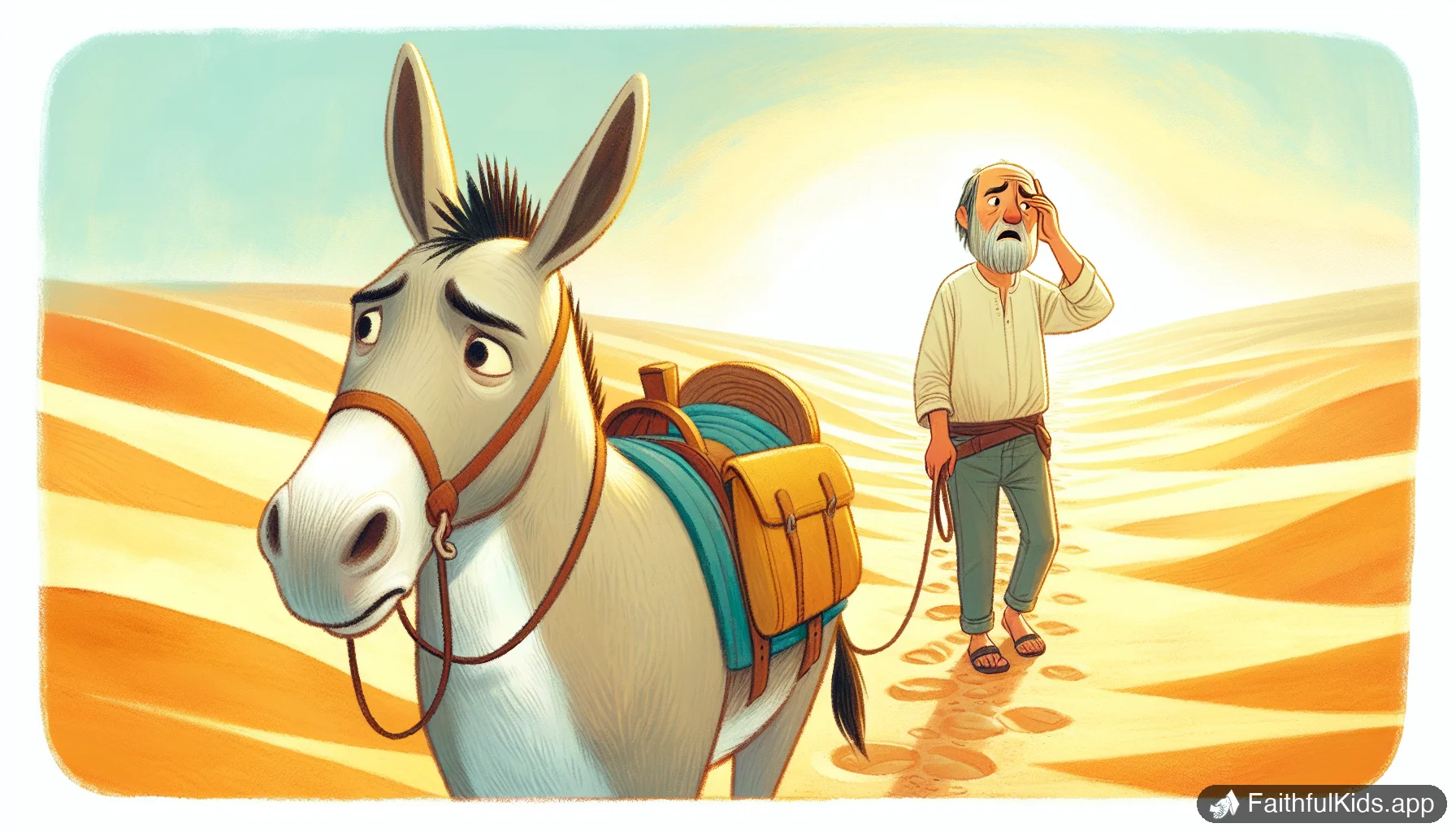 Balaams Donkey for Kids: Bible Story Explained Simply