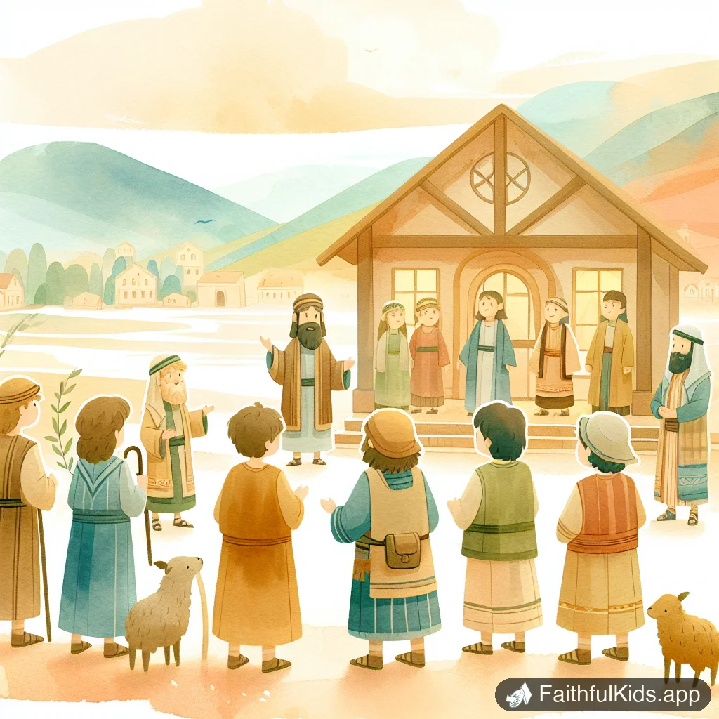 Illustration from Barnabas the Encourager for Kids: Bible Story Explained Simply