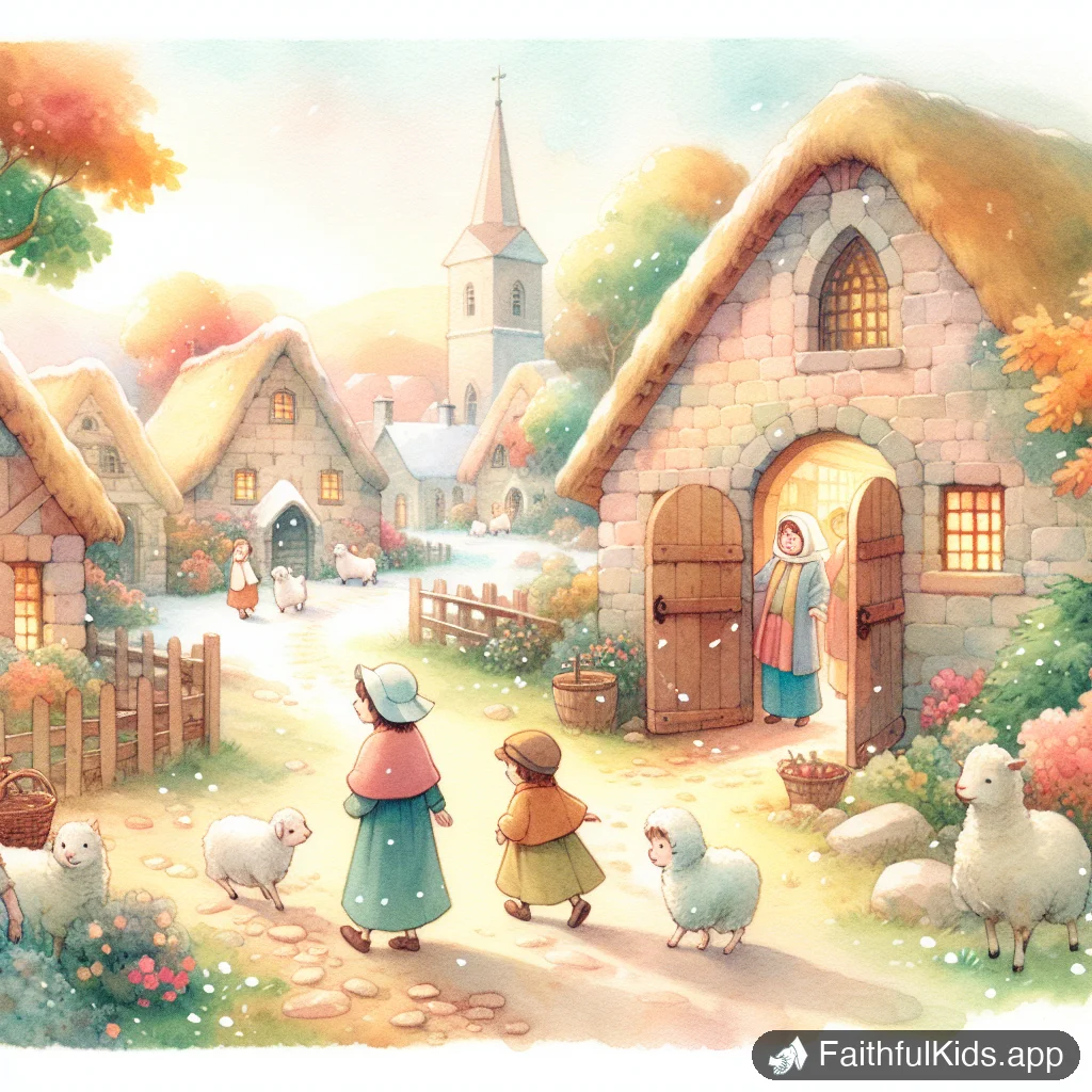 Illustration from Behold I Am Coming Soon for Kids: Bible Story Explained Simply