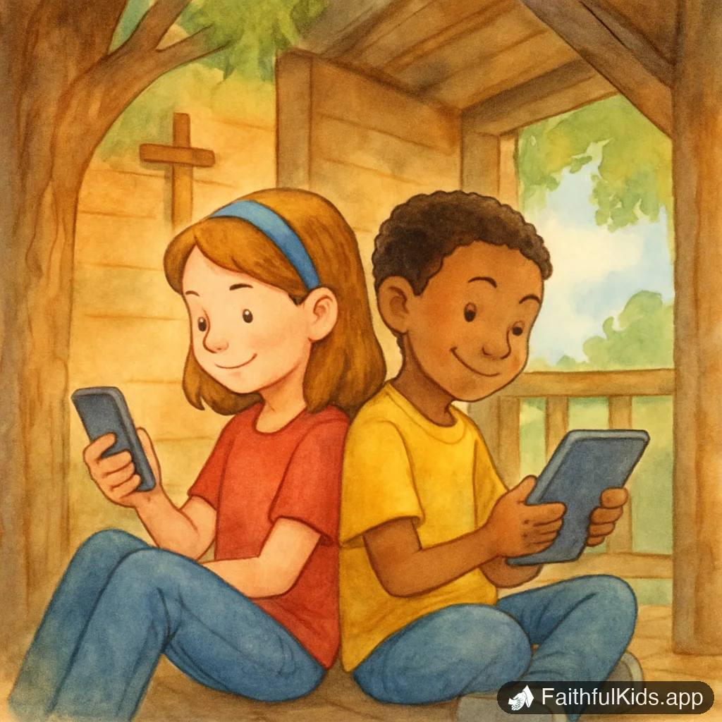 Illustration from The 5 Best Bible Apps for Tweens in 2026