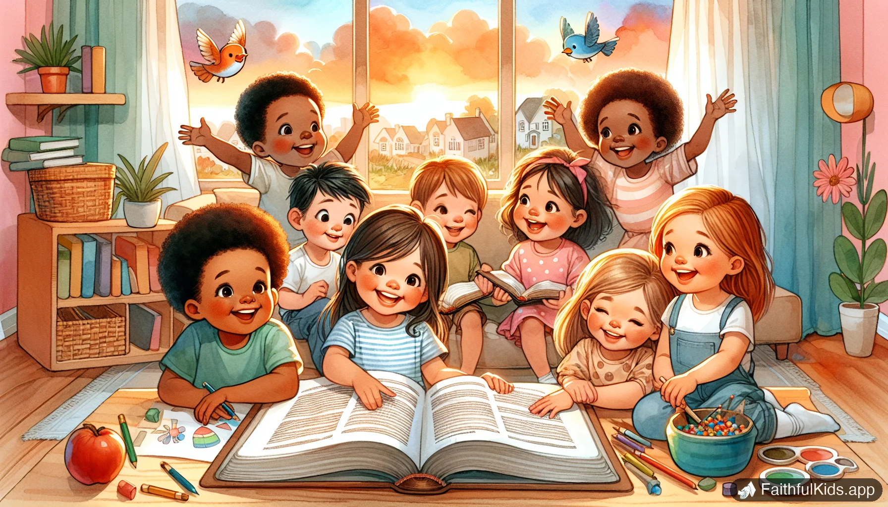 25 Fun Bible Activities for Kids at Home (No Supplies Needed)