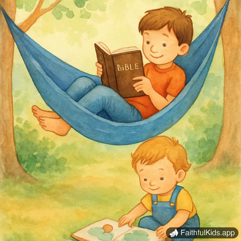 Is There a Bible App for Kids for Older Kids? Signs It's Time - Key Moment Illustration