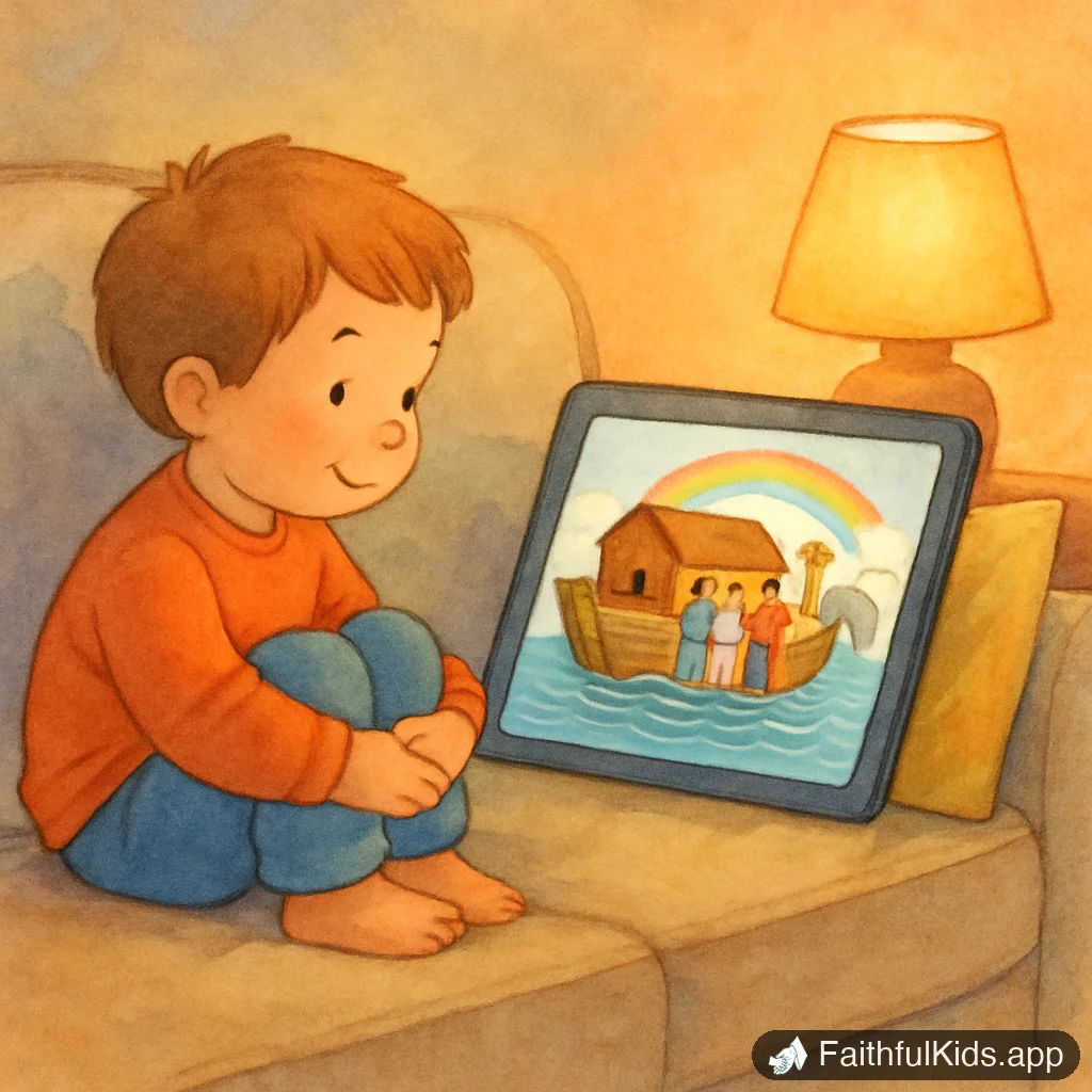 Illustration from Bible Apps for Kids With No Ads: Checked App by App, With What Each One Charges