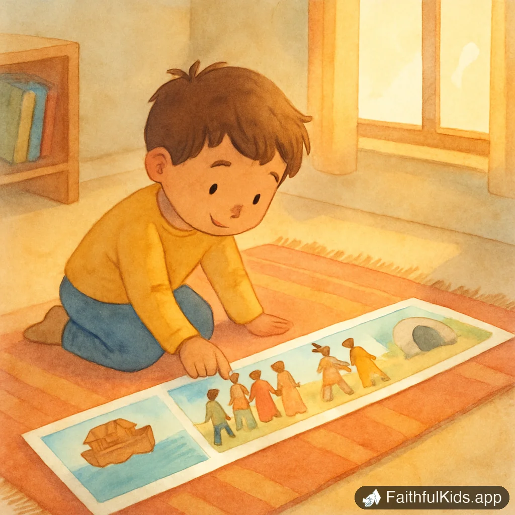 Illustration from Bible Apps That Take Kids Through the Whole Bible in Order, Genesis to Revelation (Not Just the Famous Stories)