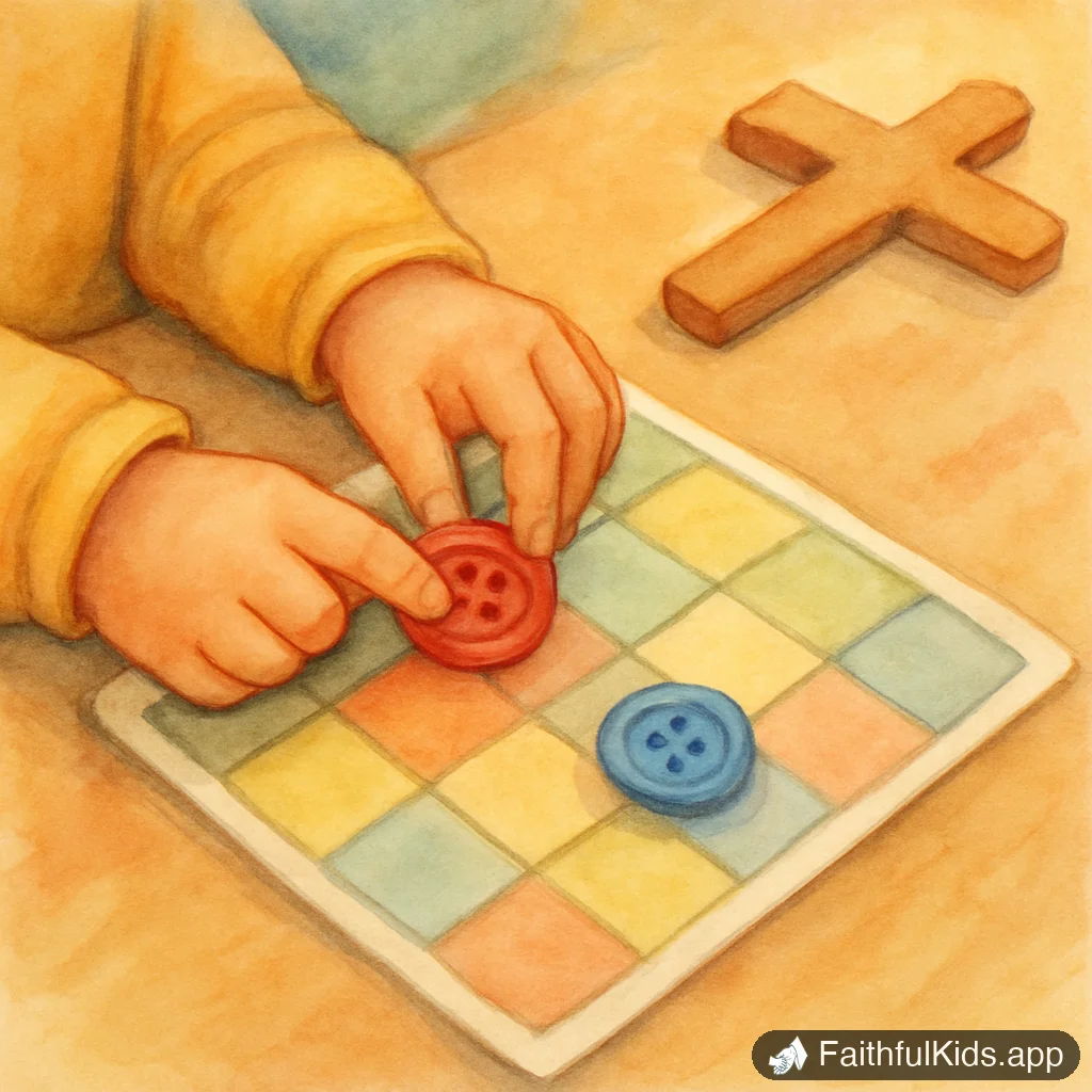 Illustration from Bible Bingo for Kids: Card Ideas, Word Lists, and Rules