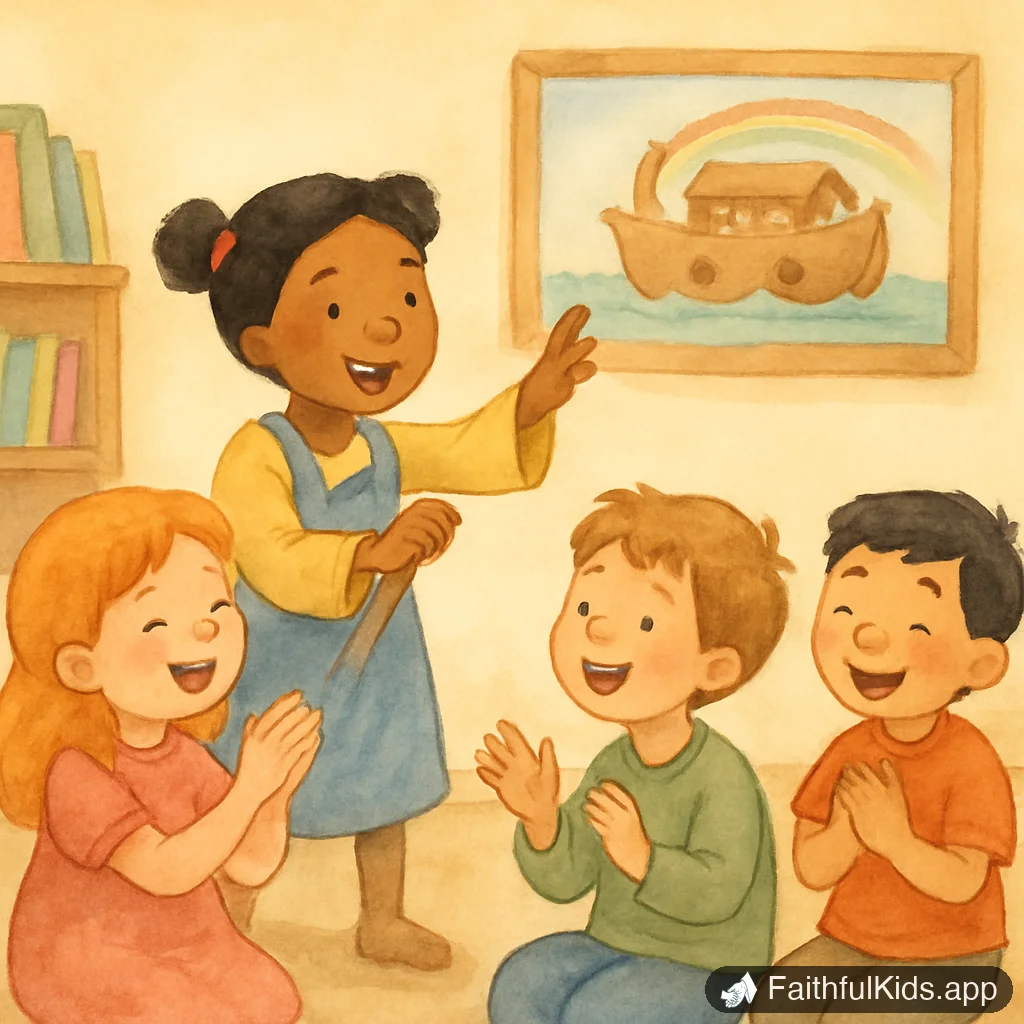Bible Charades for Kids: Rules + 70 Ready-to-Act Prompts - Key Moment Illustration