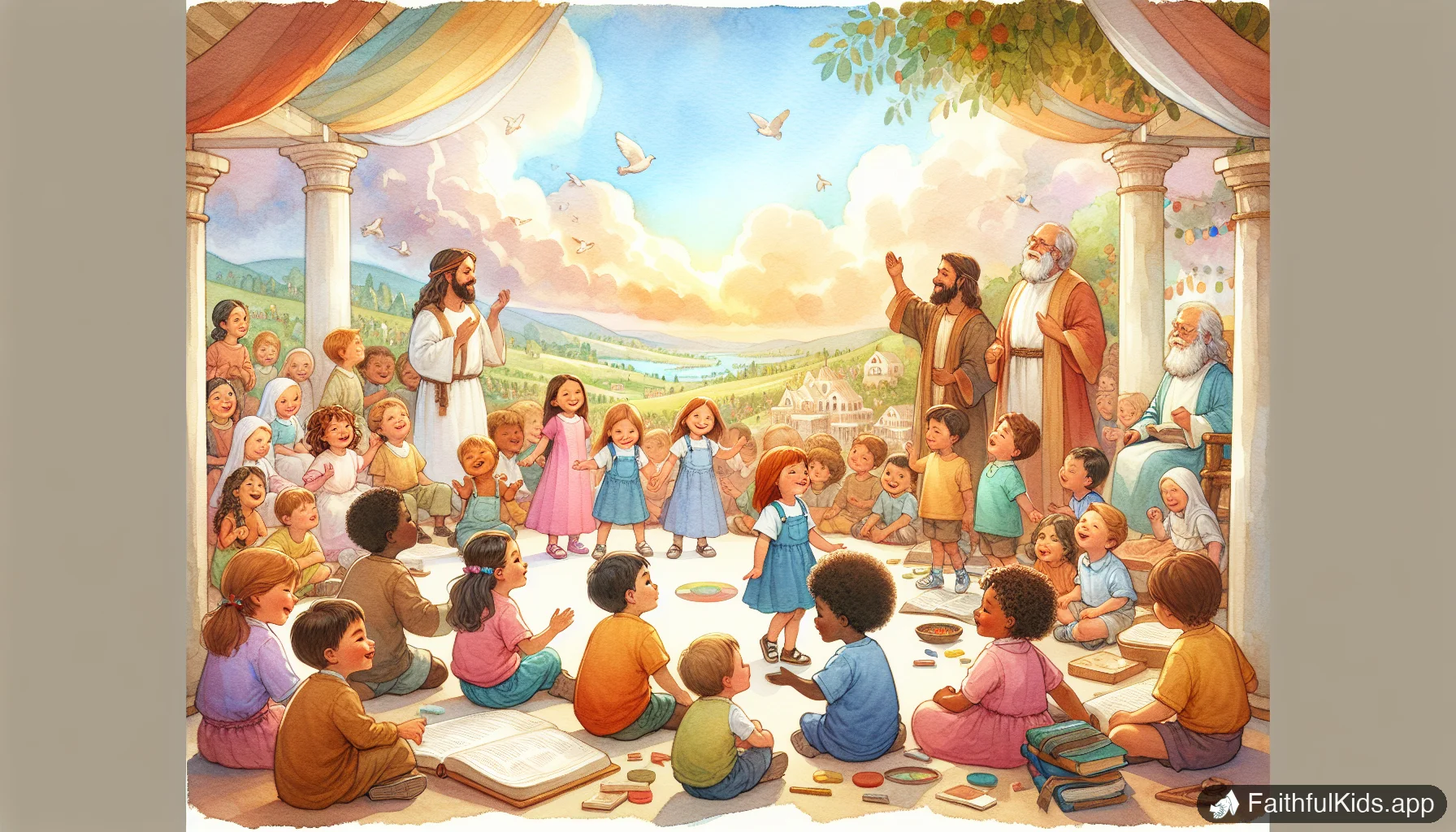 Free Bible Coloring Pages for Kids (Old and New Testament)