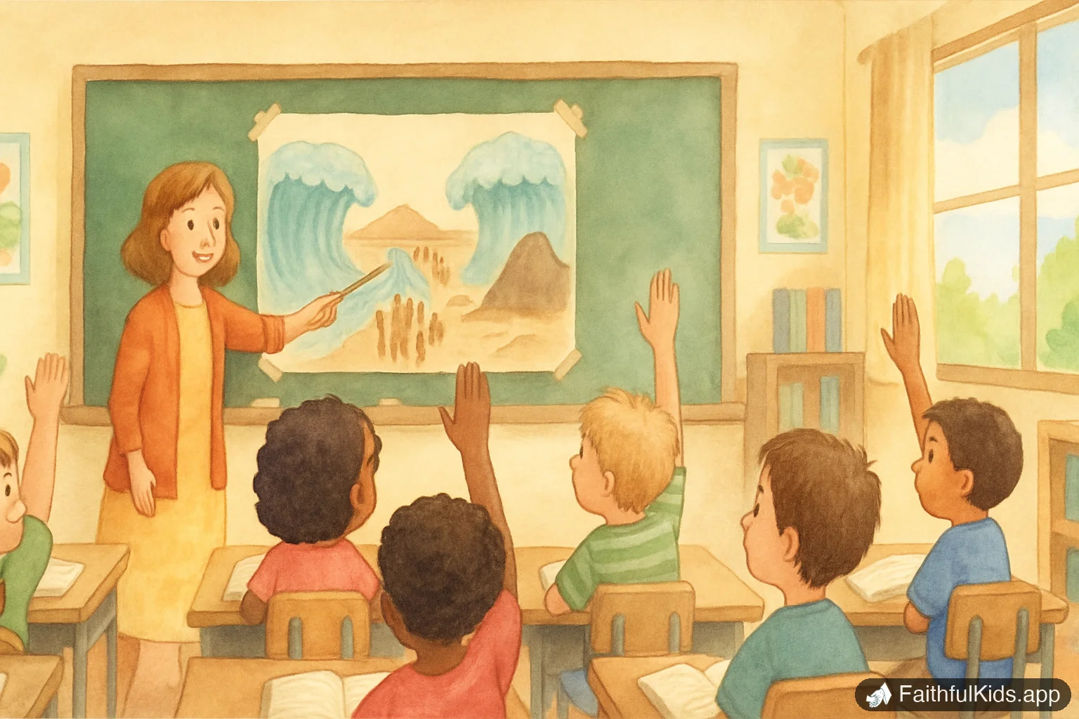 8 Bible Lesson Plans for Elementary Kids (Ages 6-10) - Bible Story Illustration