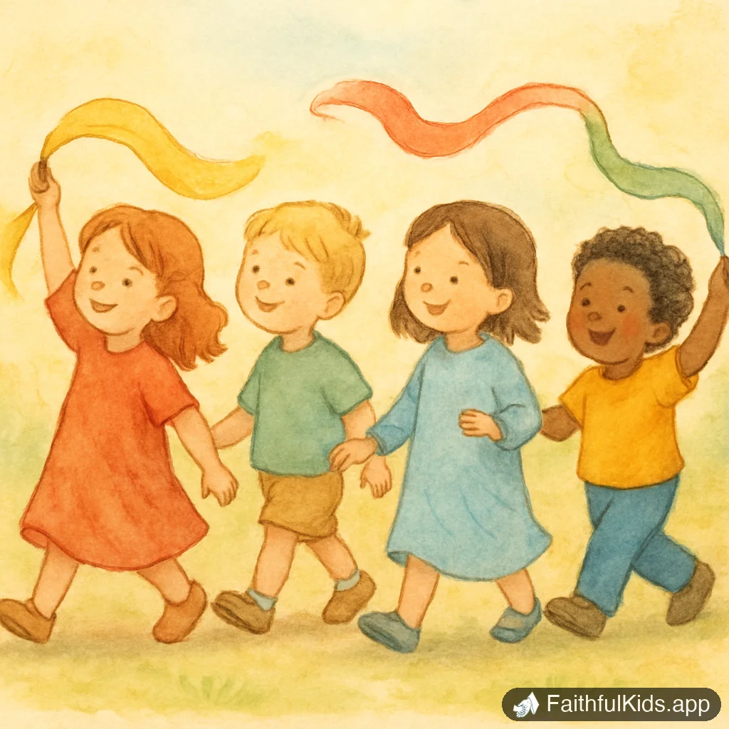10 Simple Bible Lessons for Toddlers Ages 2-3 That Stick - Key Moment Illustration
