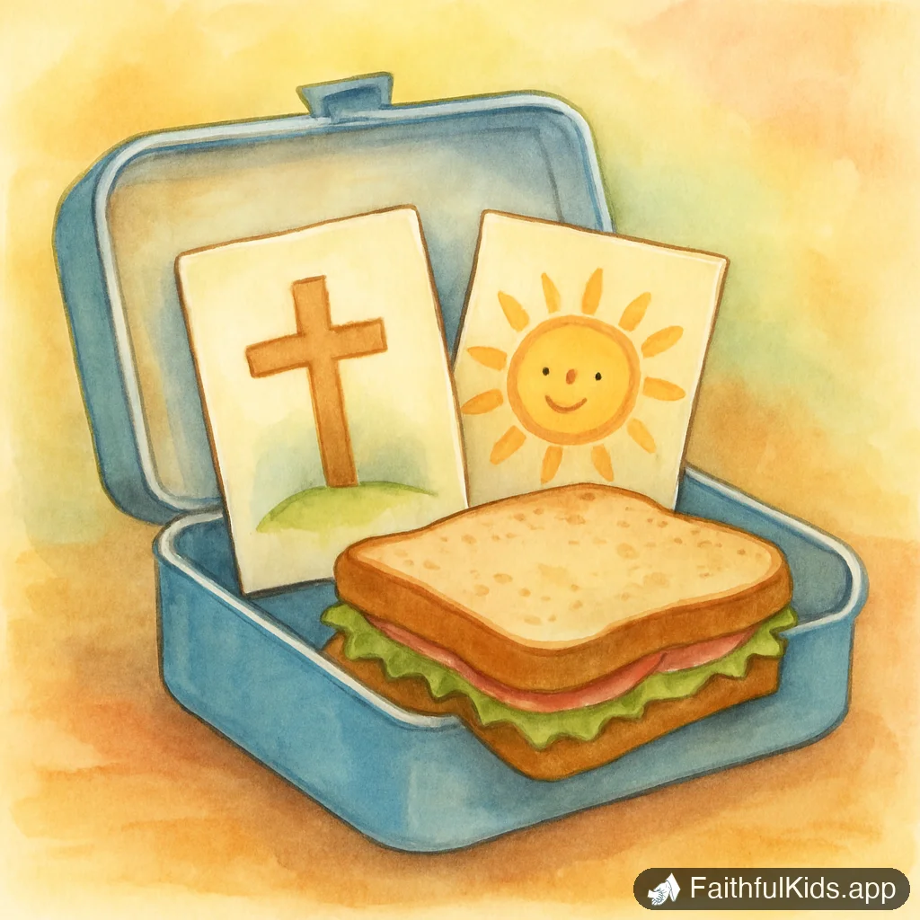Illustration from Printable Bible Memory Verse Cards: 20 Verses for Kids