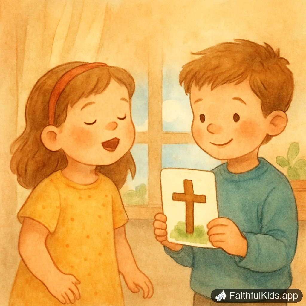 Printable Bible Memory Verse Cards: 20 Verses for Kids - Key Moment Illustration