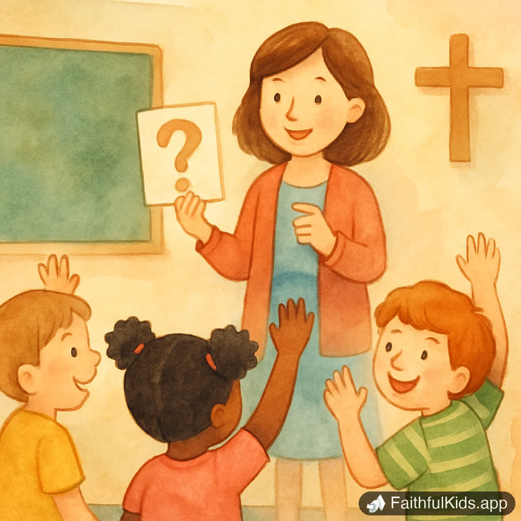 12 Bible Review Games for Sunday School That Kids Beg For - Key Moment Illustration