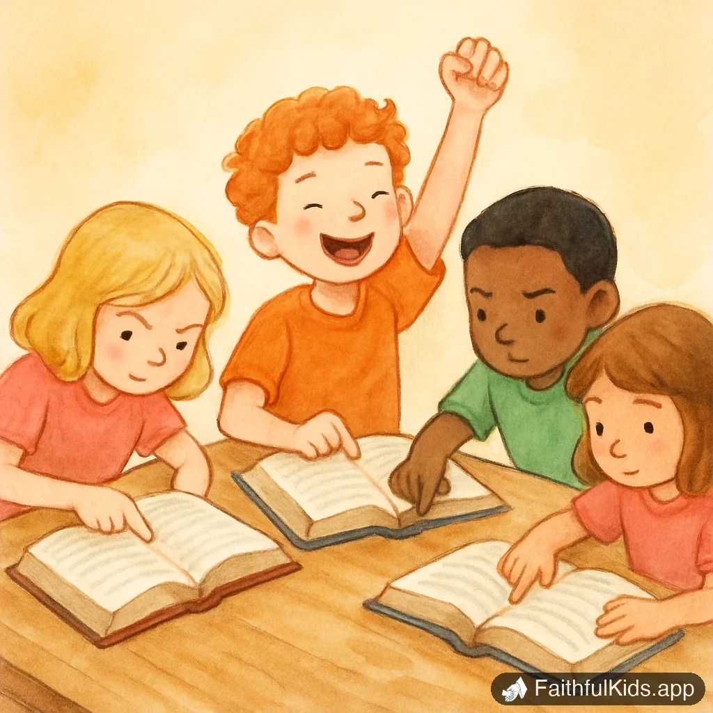 Bible Scavenger Hunt: 3 Ready-to-Play Hunts (Free Printable) - Key Moment Illustration
