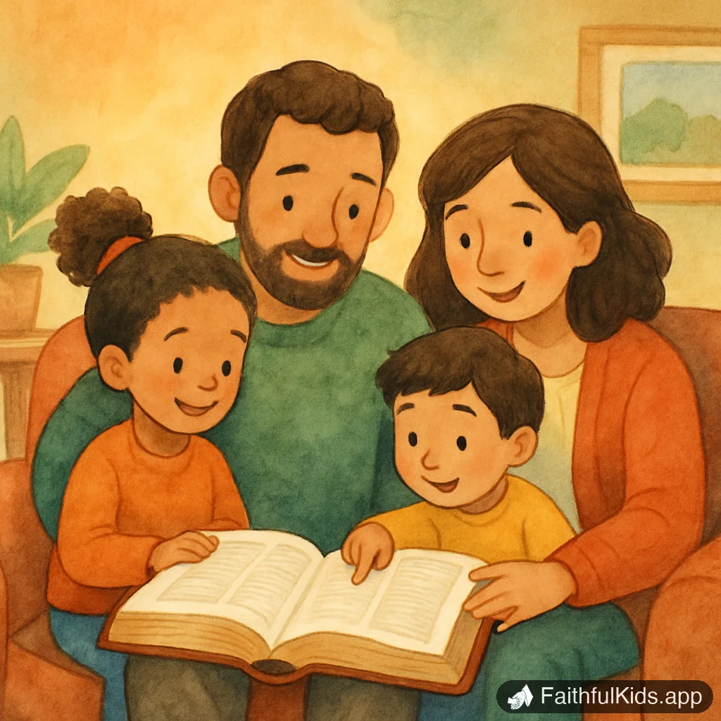 Illustration from 11 Bible Scavenger Hunt Ideas With Ready-to-Use Clues