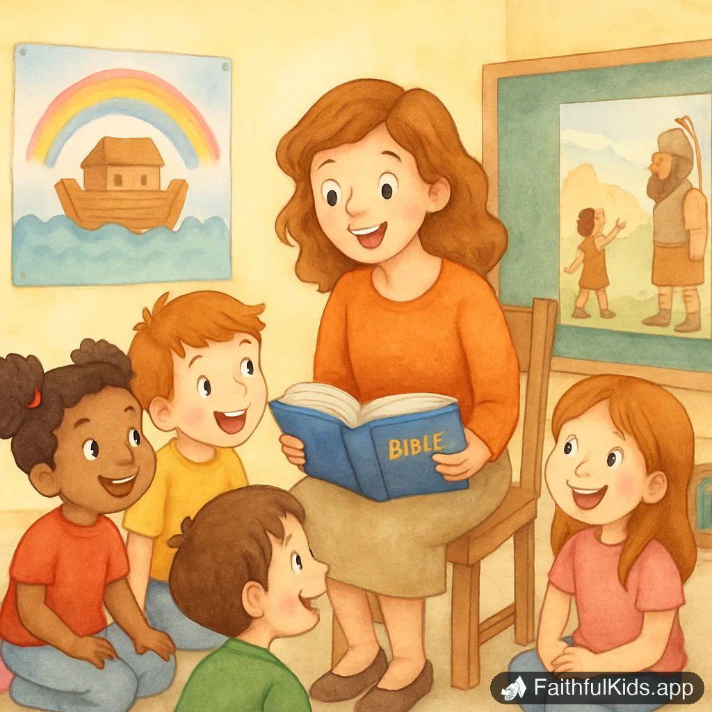 11 Bible Scavenger Hunt Ideas With Ready-to-Use Clues - Key Moment Illustration