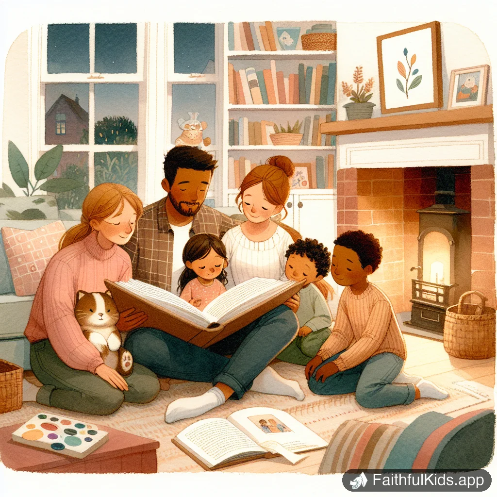 Illustration from 8 Bible Stories About Forgiveness for Kids