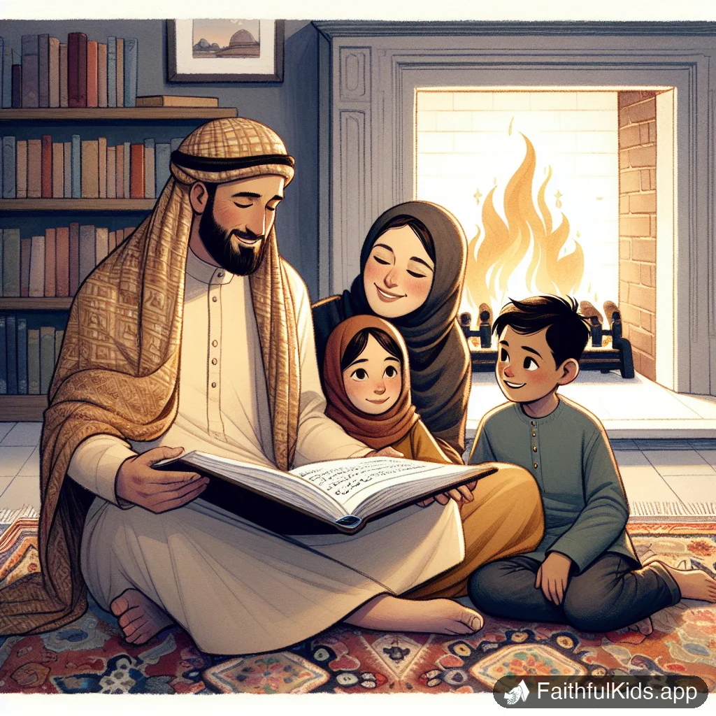 Illustration from 8 Bible Stories About Friendship for Kids