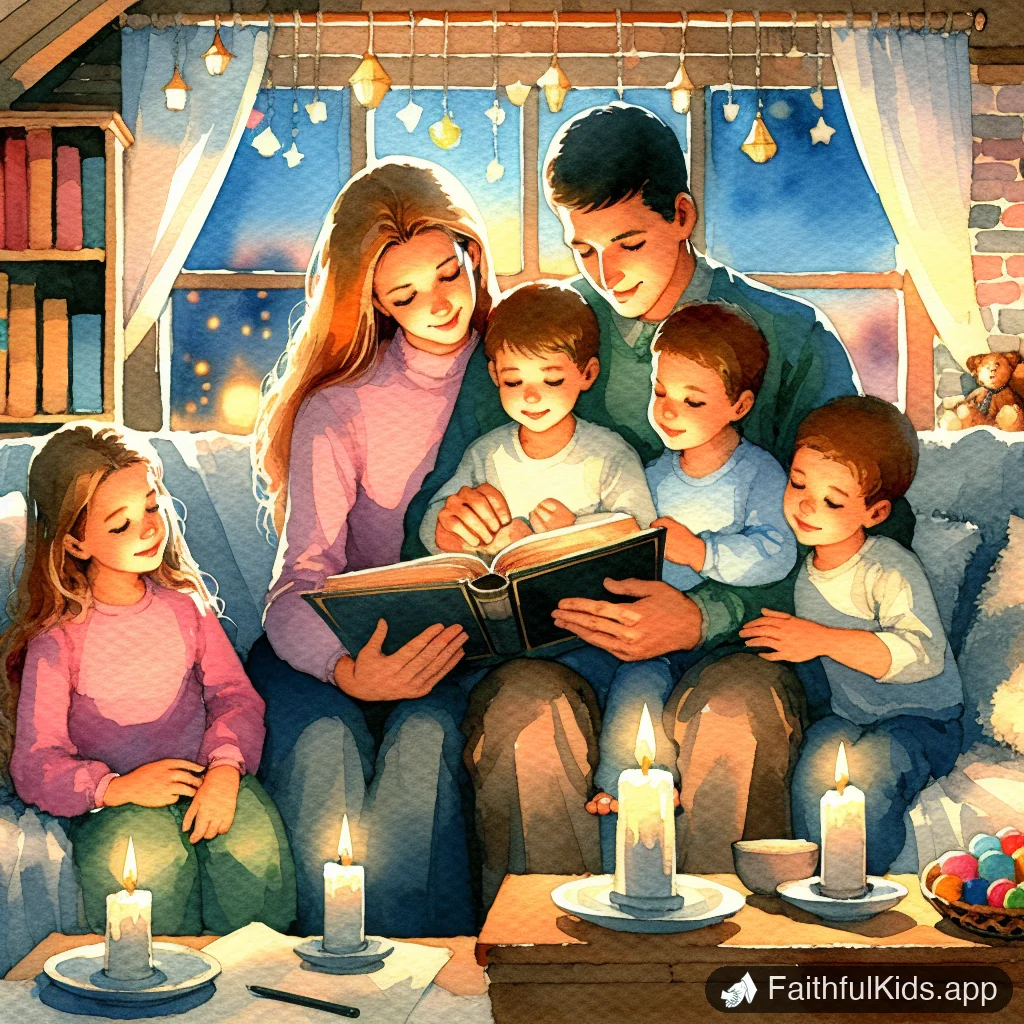 Illustration from 10 Bible Stories About Kindness for Kids (Be Kind Like Jesus)