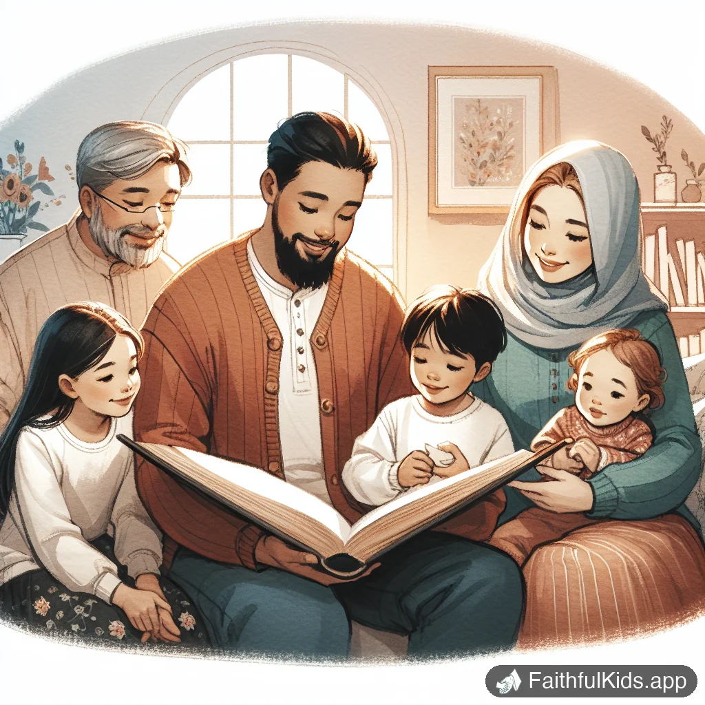 Illustration from 15 Bible Stories for 8-Year-Olds (Adventure and Life Lessons)