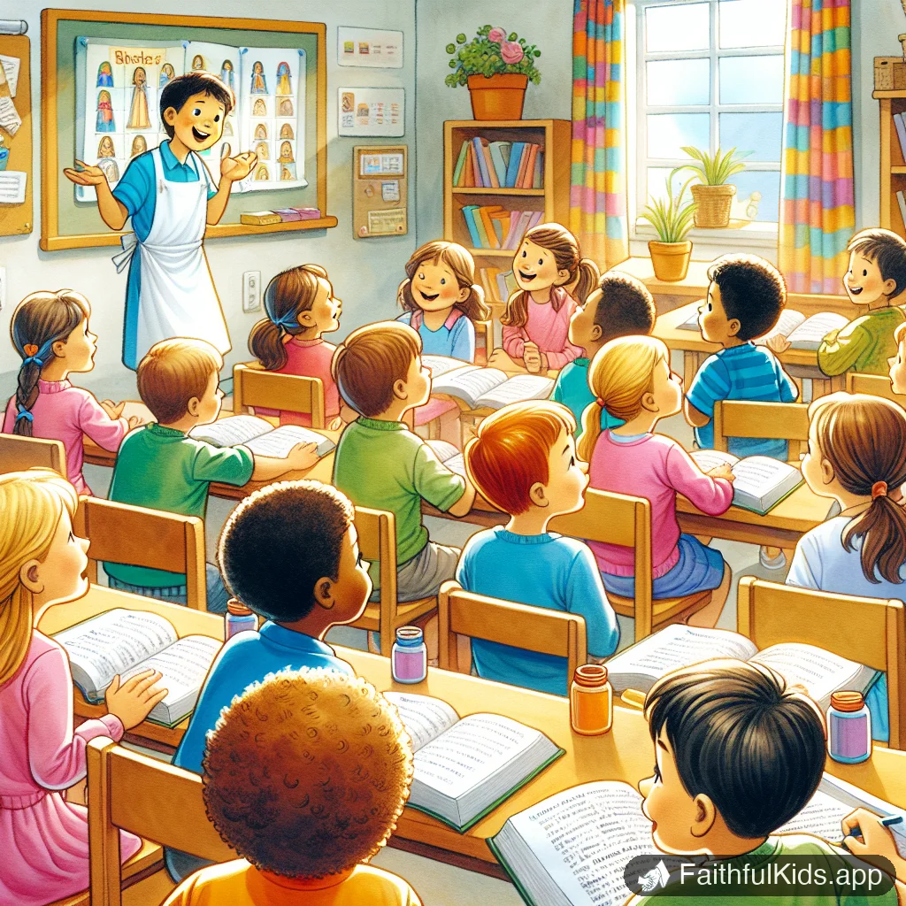 20 Best Bible Stories for Sunday School - Key Moment Illustration