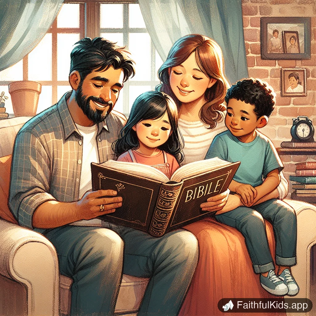 Illustration from 15 Bible Stories for VBS (Vacation Bible School): Free Video Lessons