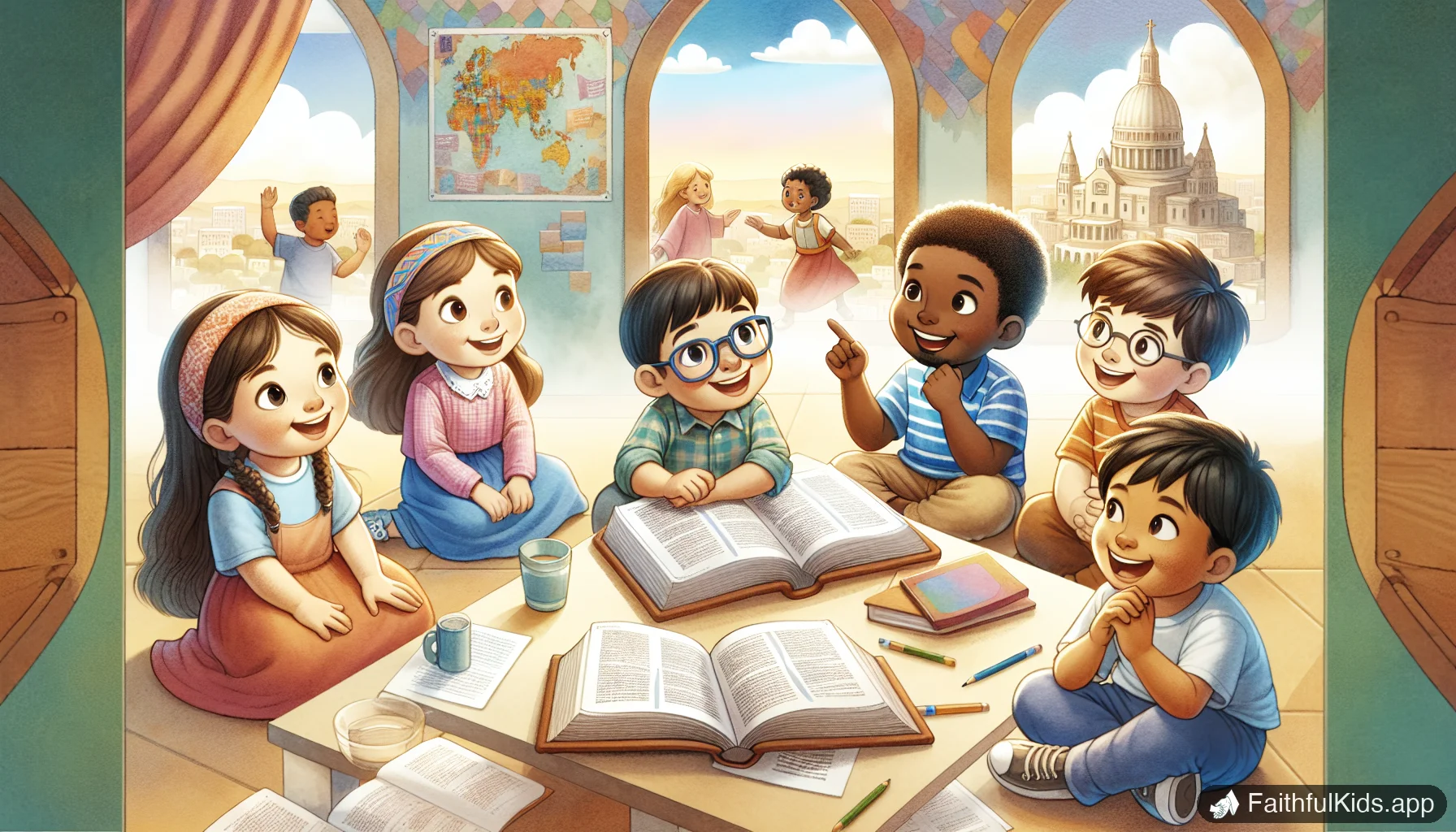 12 Bible Verses About Family for Kids