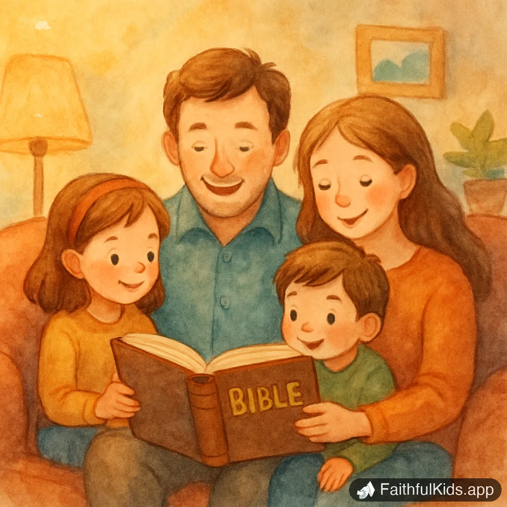 Illustration from 22 Bible Verses About Forgiveness for Kids (By Situation)
