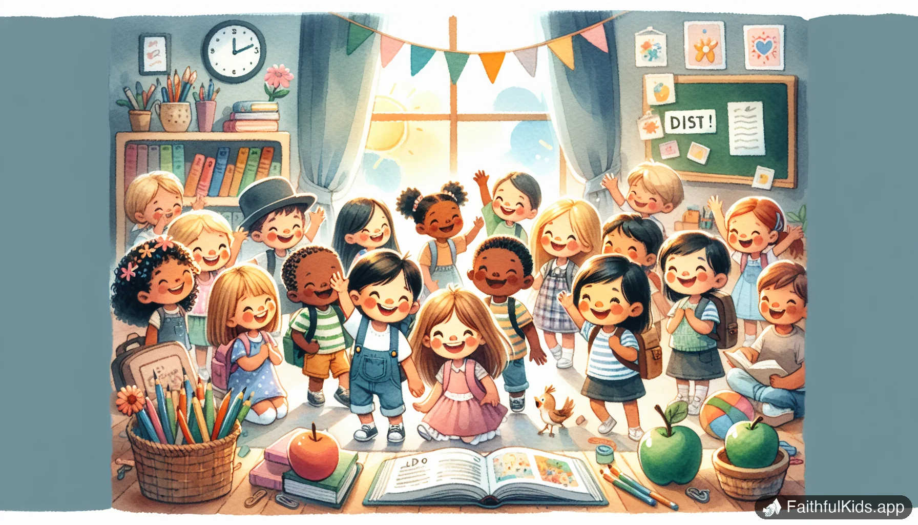 Bible Verses for First Day of School (Calm Their Nerves)