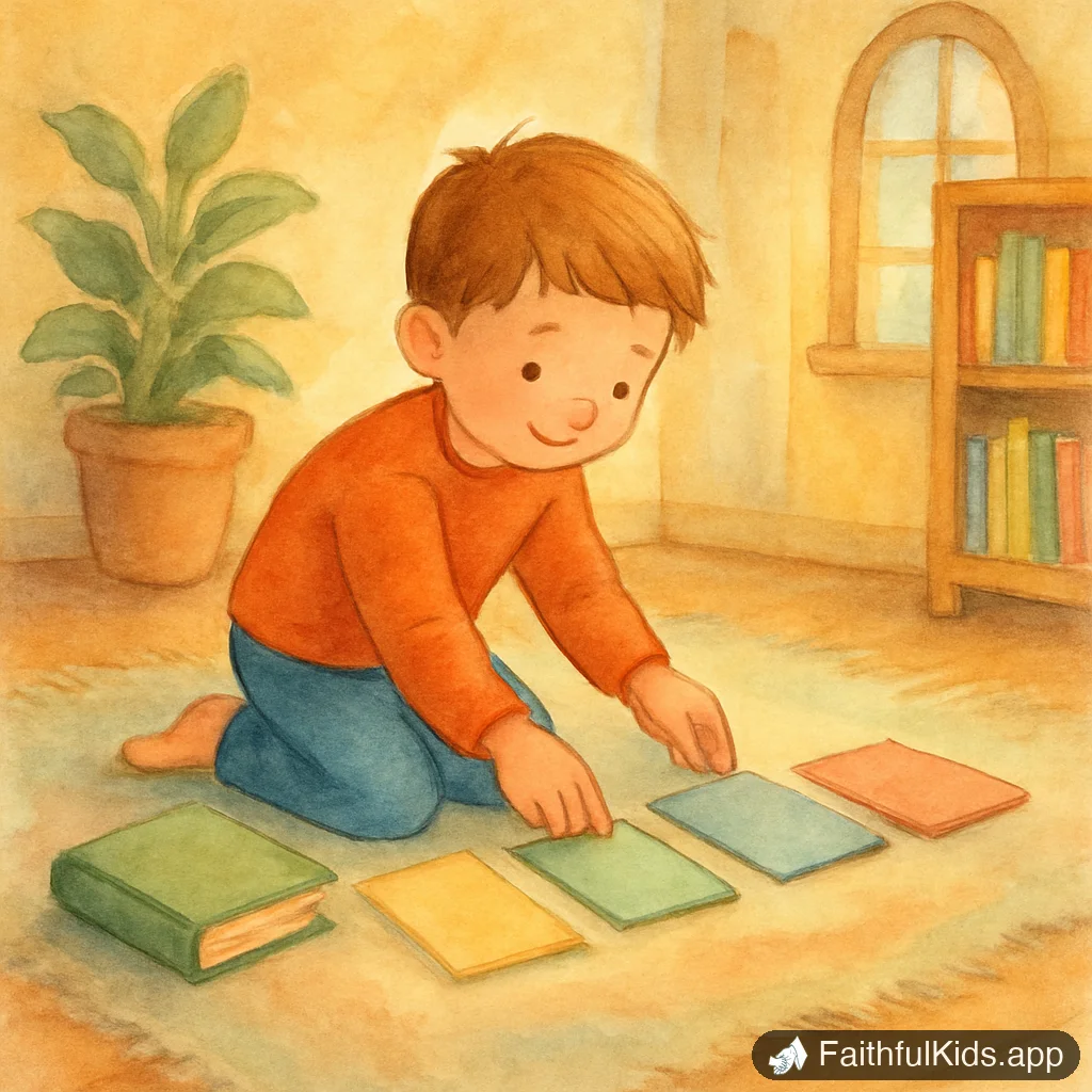 Illustration from Books of the Bible Printable Guide for Kids (All 66 Books)