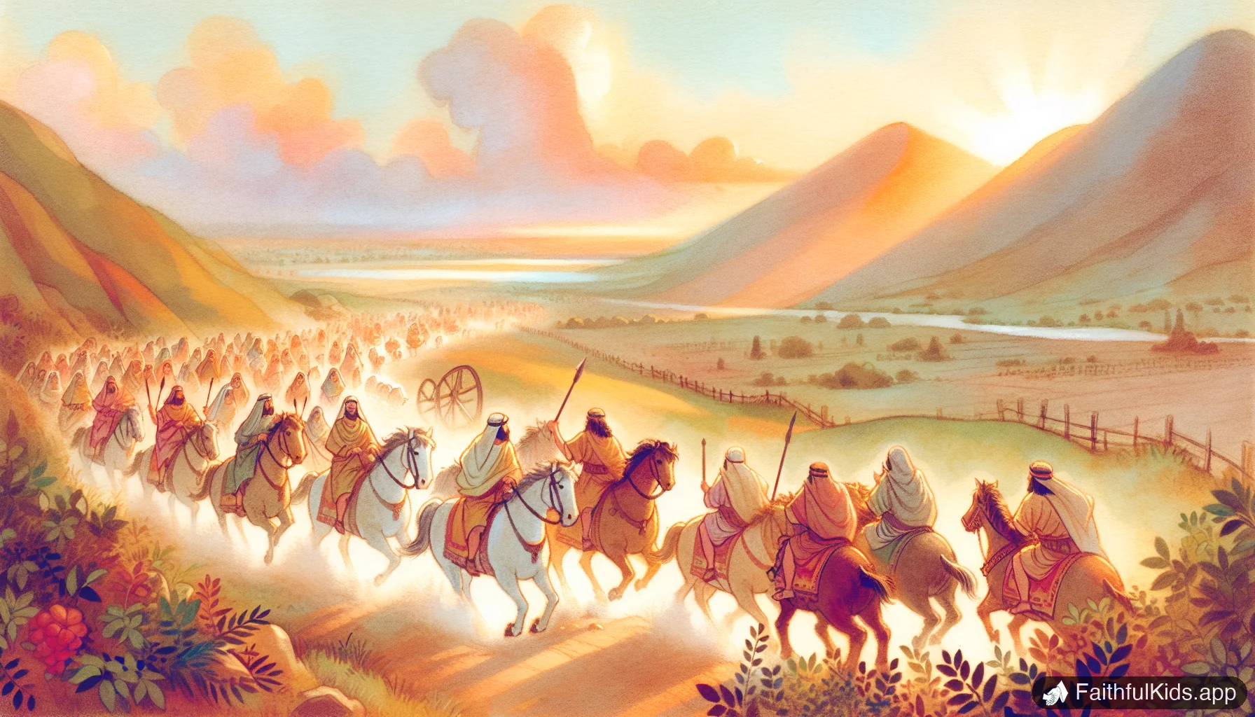 Chariots of Fire for Kids: Bible Story Explained Simply