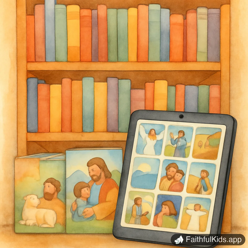 Christian Apps That Grow With Your Child From 5 to 15 (Instead of Ones They Outgrow by Second Grade) - Key Moment Illustration