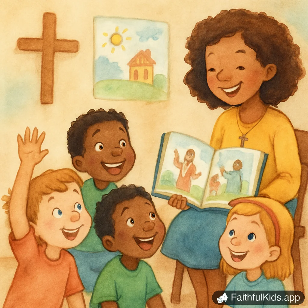 15 Christian Cartoons for Kids Worth Watching in 2026 - Key Moment Illustration