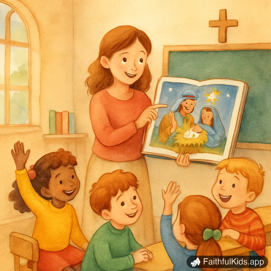 16 Christian Christmas Traditions for Families to Start Now - Key Moment Illustration