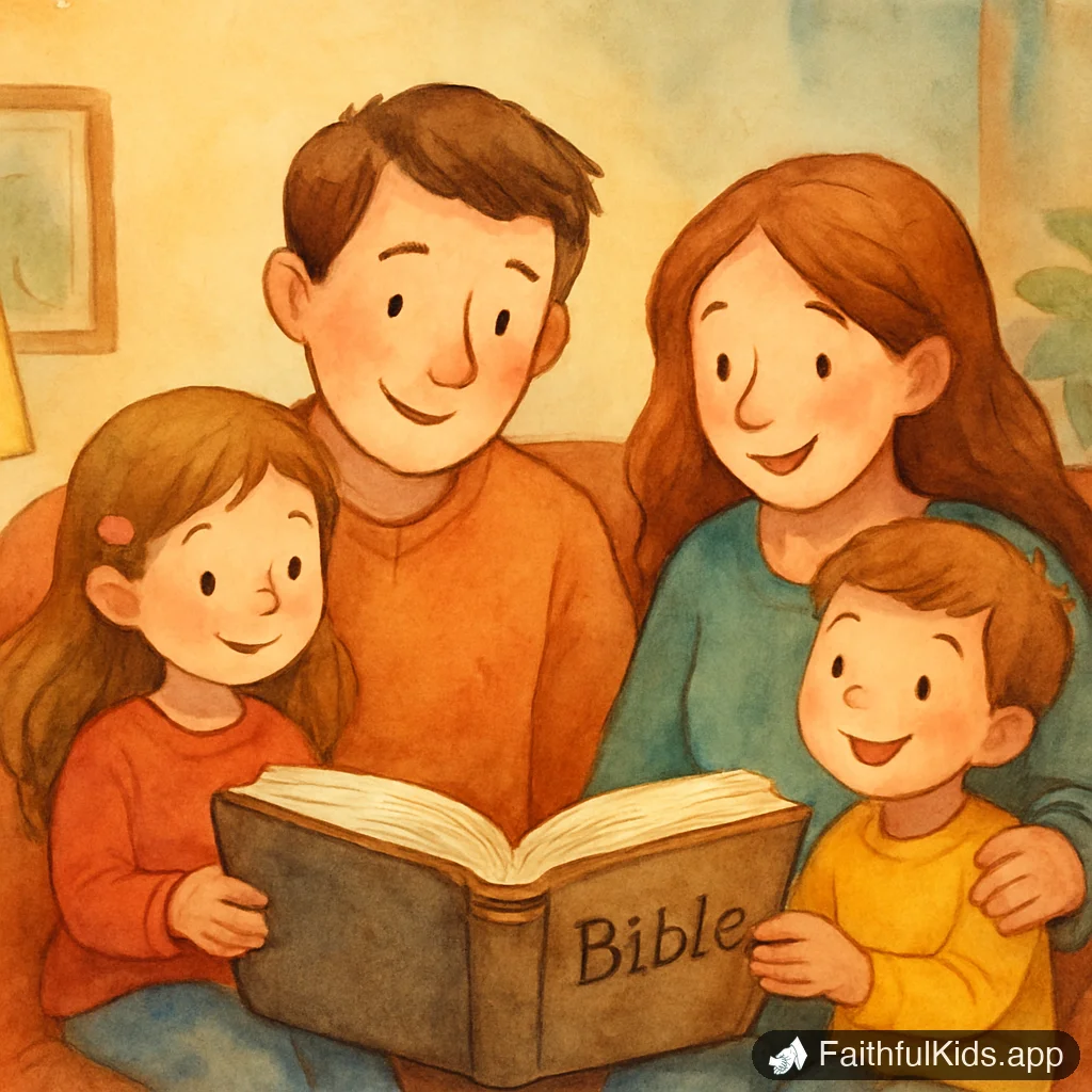Illustration from 18 Christian Movies for Kids (Family Movie Night Guide)
