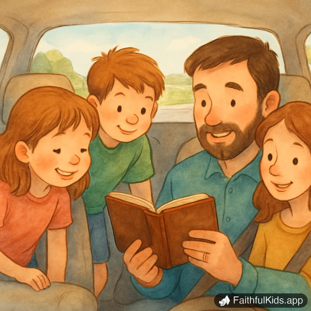 Illustration from 12 Christian Podcasts for Kids Worth Subscribing To (2026)