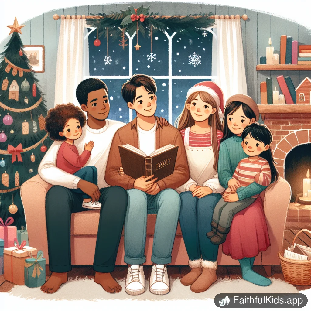 Illustration from The Christmas Story for Kids: 10 Bible Stories About the Birth of Jesus