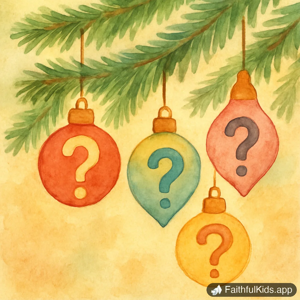 Illustration from 80 Christmas Bible Trivia Questions and Answers