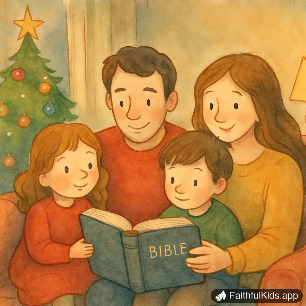 Illustration from Christmas Bible Trivia for Kids: 45 Questions and Answers