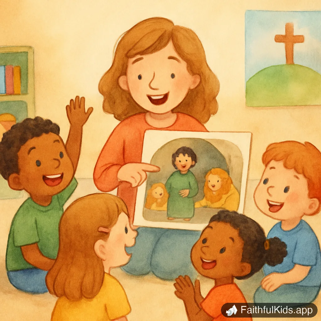 Daniel Bible Trivia: 35 Questions and Answers for Kids - Key Moment Illustration