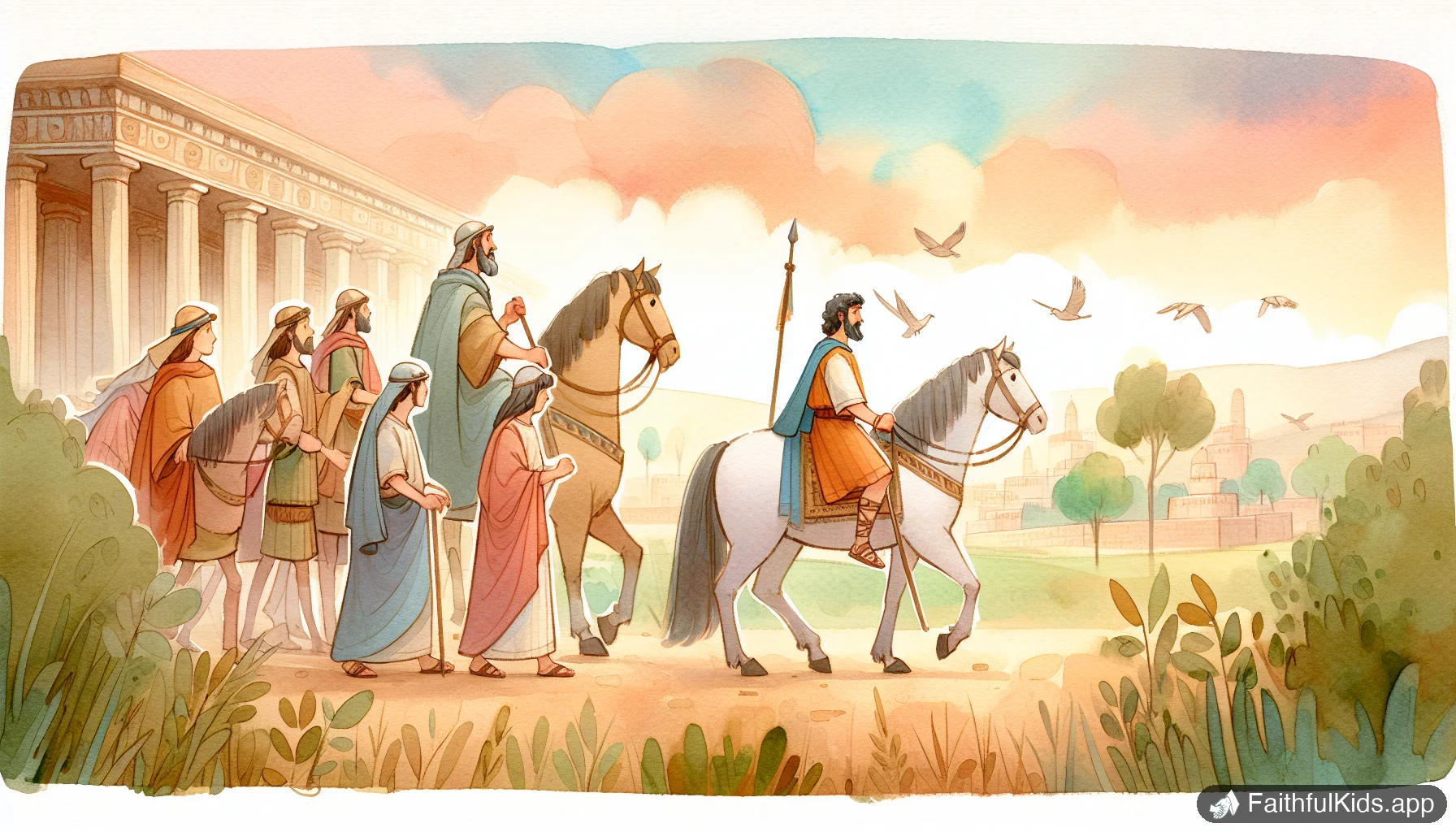 David and Jonathan for Kids: Bible Story Explained Simply