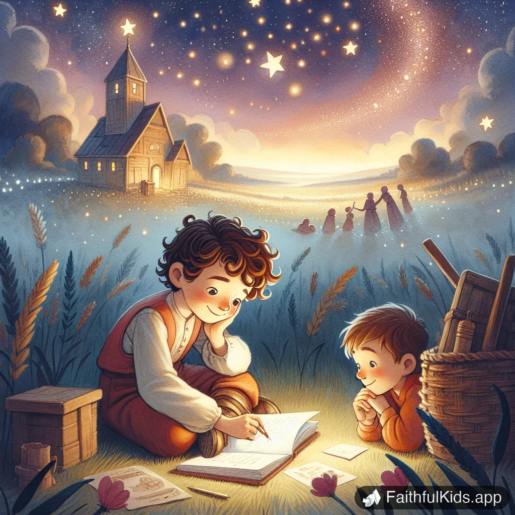 Davids Big Mistake for Kids: Bible Story Explained Simply - Key Moment Illustration